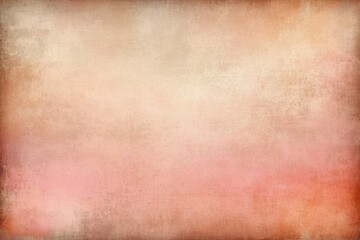 Grunge abstract, old paper texture, layered translucency creating depth, interplay of pastel pink and salmon pink hues, hinting at a faded history, detailed yet tactile surface appearance