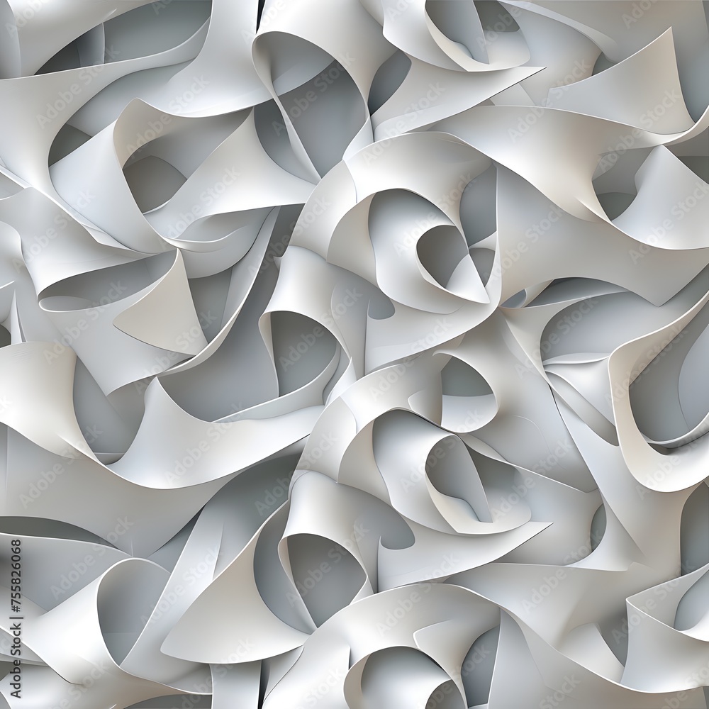 Poster background: seamless repetition of abstract geometric shapes creates a dynamic and versatile backdro
