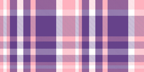 Gingham pattern background. Retro tablecloth texture. Abstract color full of Scott pattern. Pastel gingham seamless background for print on fabric. Vector art.