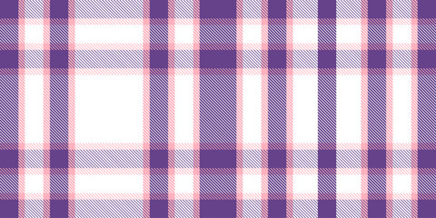 Gingham pattern background. Retro tablecloth texture. Abstract color full of Scott pattern. Pastel gingham seamless background for print on fabric. Vector art.