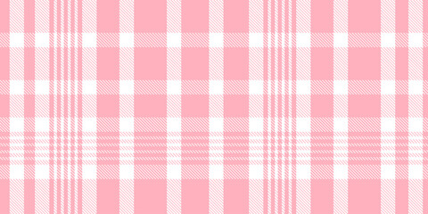 Gingham pattern background. Retro tablecloth texture. Abstract color full of Scott pattern. Pastel gingham seamless background for print on fabric. Vector art.