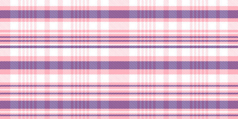 Gingham pattern background. Retro tablecloth texture. Abstract color full of Scott pattern. Pastel gingham seamless background for print on fabric. Vector art.