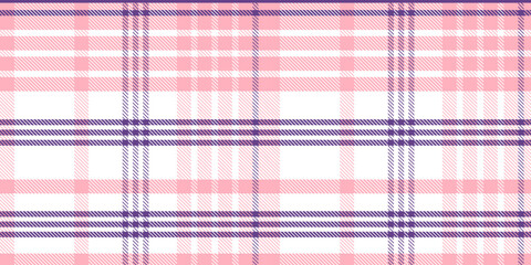 Gingham pattern background. Retro tablecloth texture. Abstract color full of Scott pattern. Pastel gingham seamless background for print on fabric. Vector art.