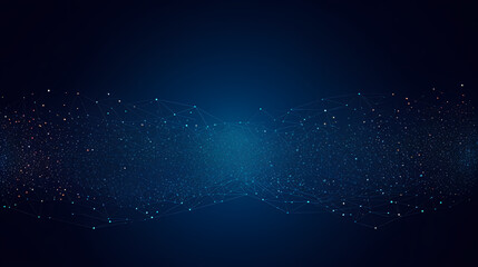 Starry sky gradient background with sparkling particles
