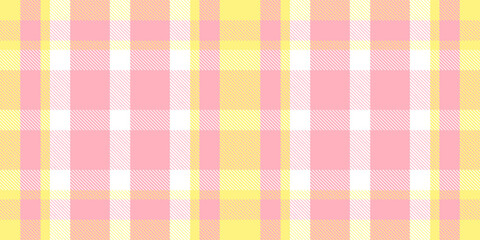 Gingham pattern background. Retro tablecloth texture. Abstract color full of Scott pattern. Pastel gingham seamless background for print on fabric. Vector art.