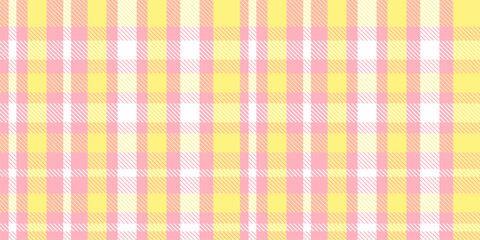 Gingham pattern background. Retro tablecloth texture. Abstract color full of Scott pattern. Pastel gingham seamless background for print on fabric. Vector art.