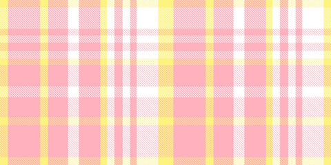 Gingham pattern background. Retro tablecloth texture. Abstract color full of Scott pattern. Pastel gingham seamless background for print on fabric. Vector art.