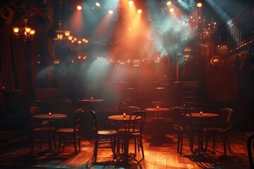 Deserted Cabaret Stage