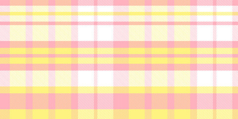 Gingham pattern background. Retro tablecloth texture. Abstract color full of Scott pattern. Pastel gingham seamless background for print on fabric. Vector art.
