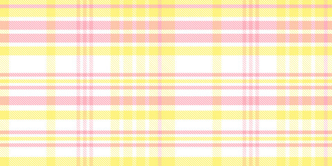 Gingham pattern background. Retro tablecloth texture. Abstract color full of Scott pattern. Pastel gingham seamless background for print on fabric. Vector art.