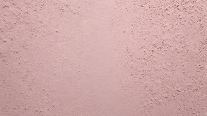 Cement surface imitation on a pastel pink background, Venetian stucco texture prominent, top view angle showcasing an open area for adding text