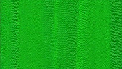 Fototapeta premium Striped pattern featuring 3D wavy stripes against a green background, incorporates abstract elegance, wavy lines creating movement, depths through varying shades of green, visual texture