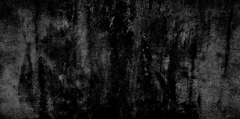 Abstract dark black grunge background with scratches and cracks wall. empty concrete dark wall background texture. black stucco wall background texture. gray and black marble stone texture.