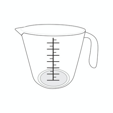 Measuring Cup clip art preview