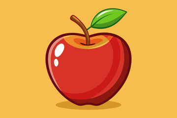 Apple icon vector illustration 