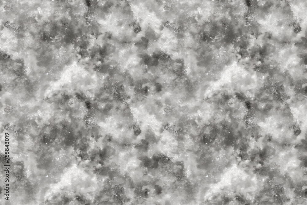 Poster a textured gray and white abstract background resembling a marble surface or cloudy sky, with a mix 