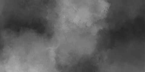 Black isolated cloud horizontal texture cloudscape atmosphere.design element.empty space blurred photo smoky illustration AI format vintage grunge dirty dusty mist or smog.
