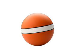 ball isolated on transparent background, transparency image, removed background
