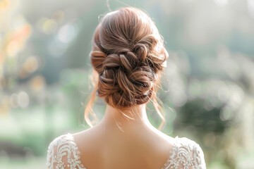 Woman With Braid in Hair