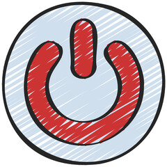 Power On Off Button Icon