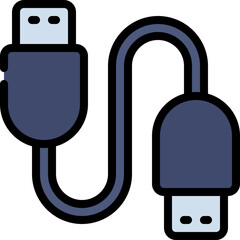 USB Cable Icon