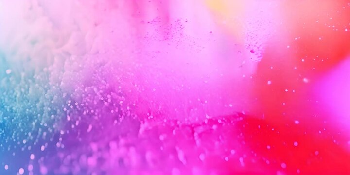 Vibrant grainy summer background pink blue purple red noise texture banner header poster retro design 4K Video