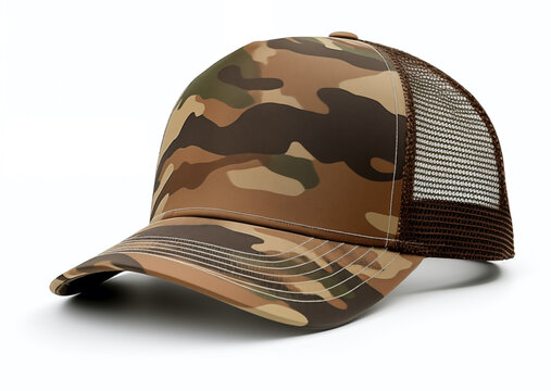 Generic camo trucker hat