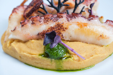 Antipasto di tentacoli di polpo