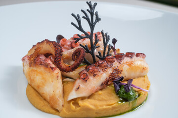 Antipasto di tentacoli di polpo