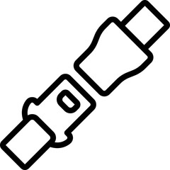 Seat Belt Sign Icon