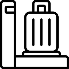 Weigh Luggage Icon
