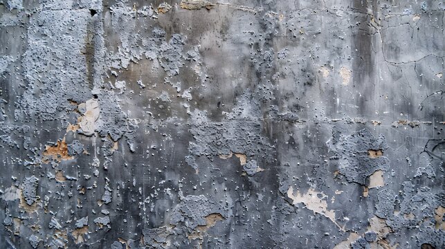 old wall with damaged cement texture, old wall cement background Ai generative