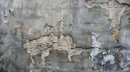 old wall with damaged cement texture, old wall cement background Ai generative