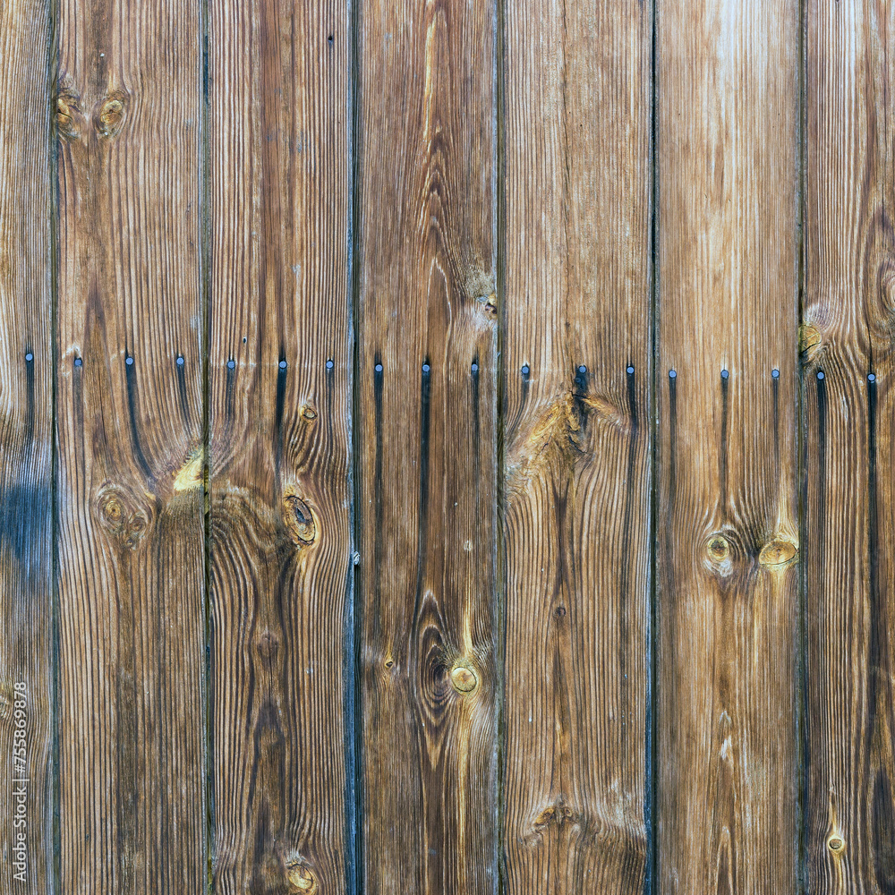 Poster the old wood texture with natural patterns