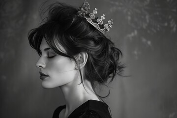 Confidence is her crown, and kindness her charm.