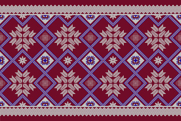 seamless knitted pattern