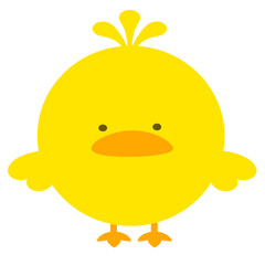 Cute Duck Character Icon Graphic Clipart Cartoon