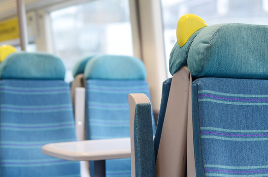 Green Train Seats