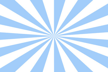 Sun rays Retro vintage style on white background, Sunburst Pattern Background. Rays. Summer Banner illustration