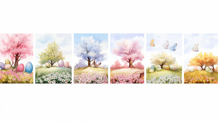 Celebrate Easter in Style with Vibrant Spring Backgrounds: Joyful Traditions and Festive Decorations for Family Happiness