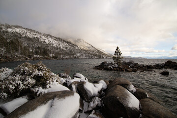Winter Landscape, Lake Tahoe