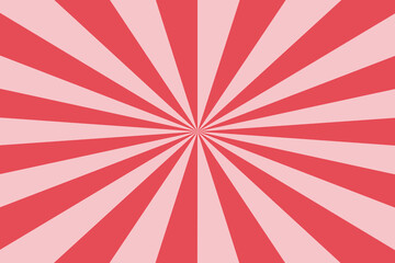 Sun rays Retro vintage style on white background, Sunburst Pattern Background. Rays. Summer Banner illustration