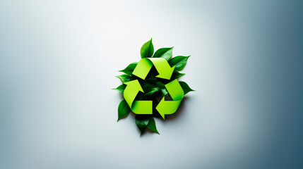 green recycle symbol
