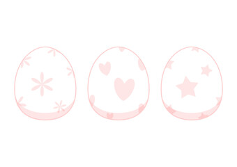 Happy Easter Bunny Vector illustration. Cute Rabbit cartoon character. Easter Bunny and Egg vector.