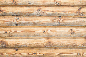 Warm color wood background. Grunge wood texture. Raw brown wooden plank wall background. Rustic...