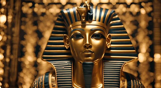 Tutankhamun in Egypt.