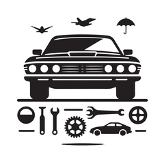 Vector Car Illustration Collection for Automotive Design Inspiration, Cars illustration, Cars vector design.