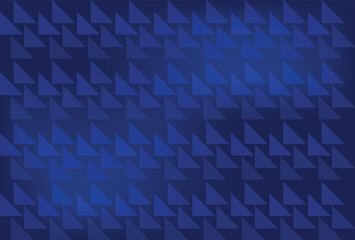 Triangles pattern on blue background. Ideal for business