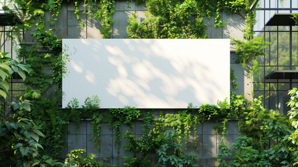 A photo shows an empty digital billboard