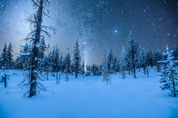 Sternenhimmel in lappland
